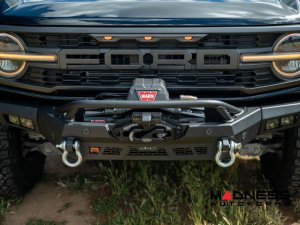Ford Bronco Front Bumper - Raptor - Winch - Spec Series - DV8 Ford Bronco Front Bumper - Raptor - Winch - Spec Series - DV8